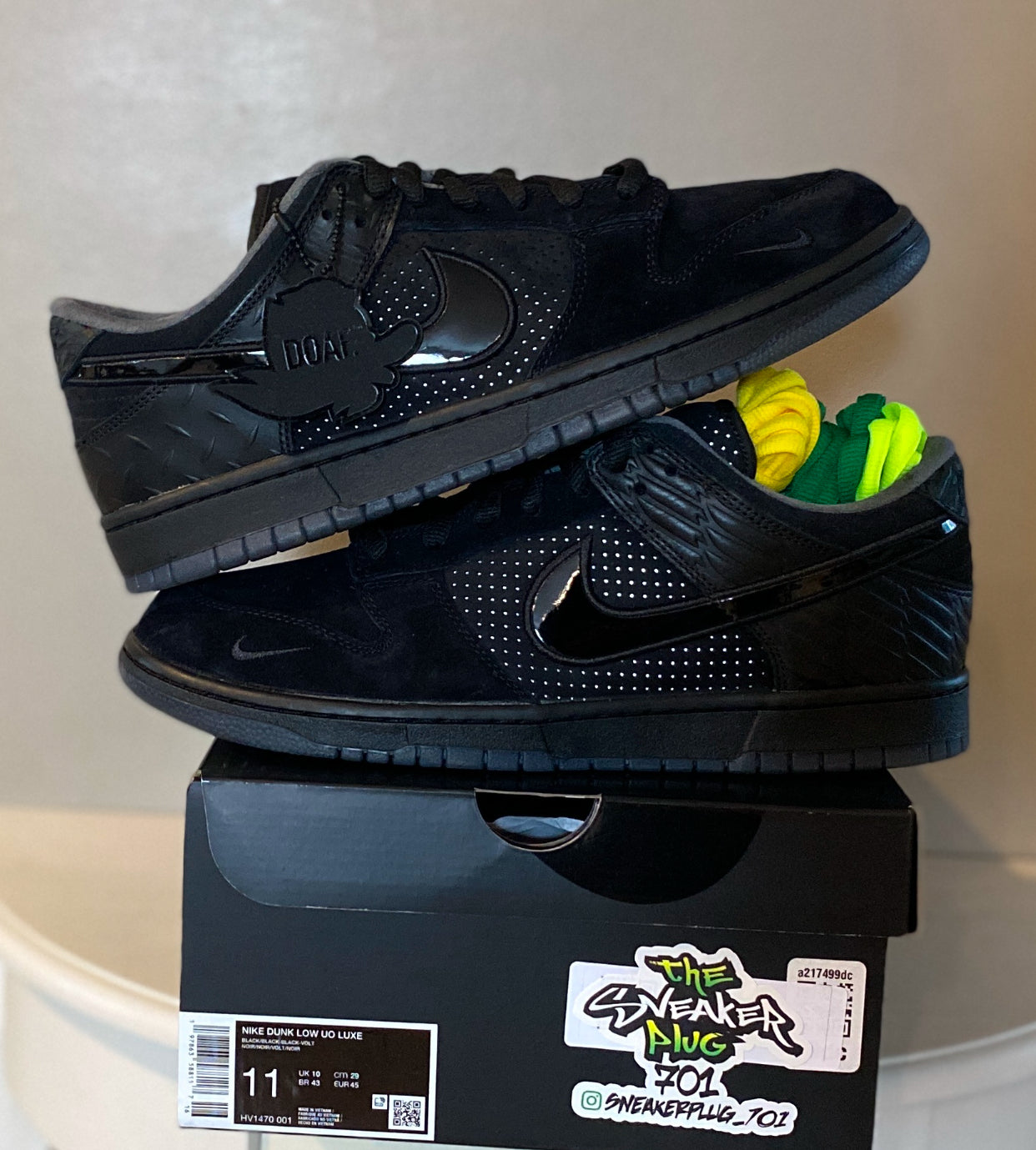 Oregon Ducks of a Feather Dunks Player Edition SZ 11M DS OG All