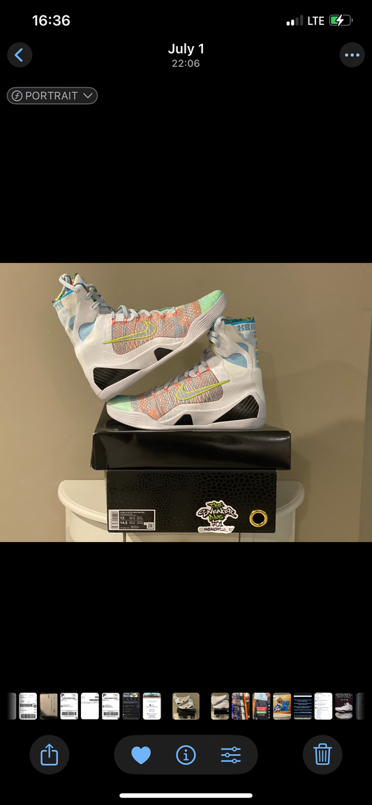 What The Kobe 9 DS OG All