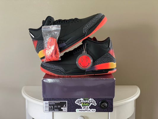Jordan 3 Jay Balvin Rio SZ 11M DS OG All