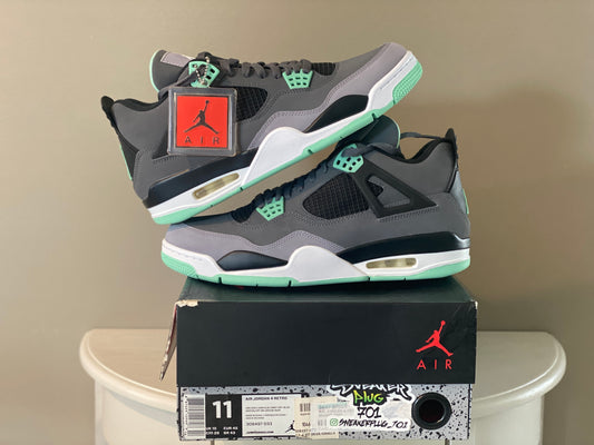 Jordan 4 Green Glow SZ 11M PL OG All 9/10