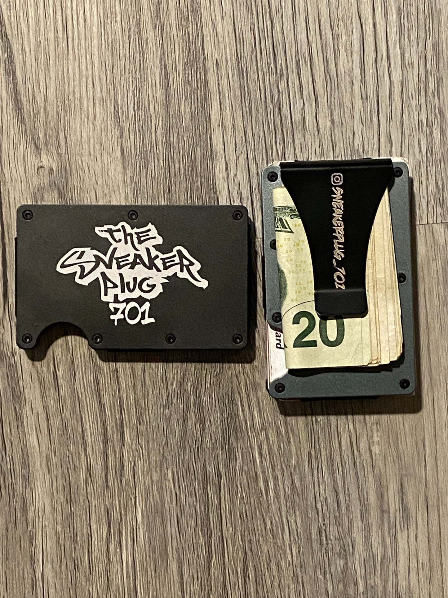 “Sneakerplug 701” RFID Blocking Metal Wallet