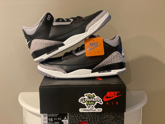 Jordan 3 Retro Black Cement