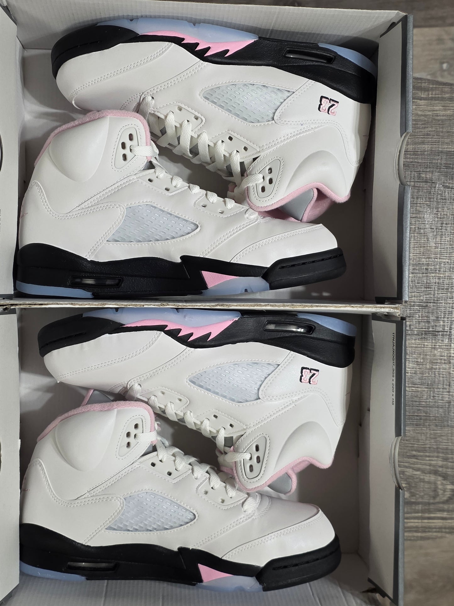 Jordan 5 Medium Soft Pink DS SZ 6.5Y & 7Y