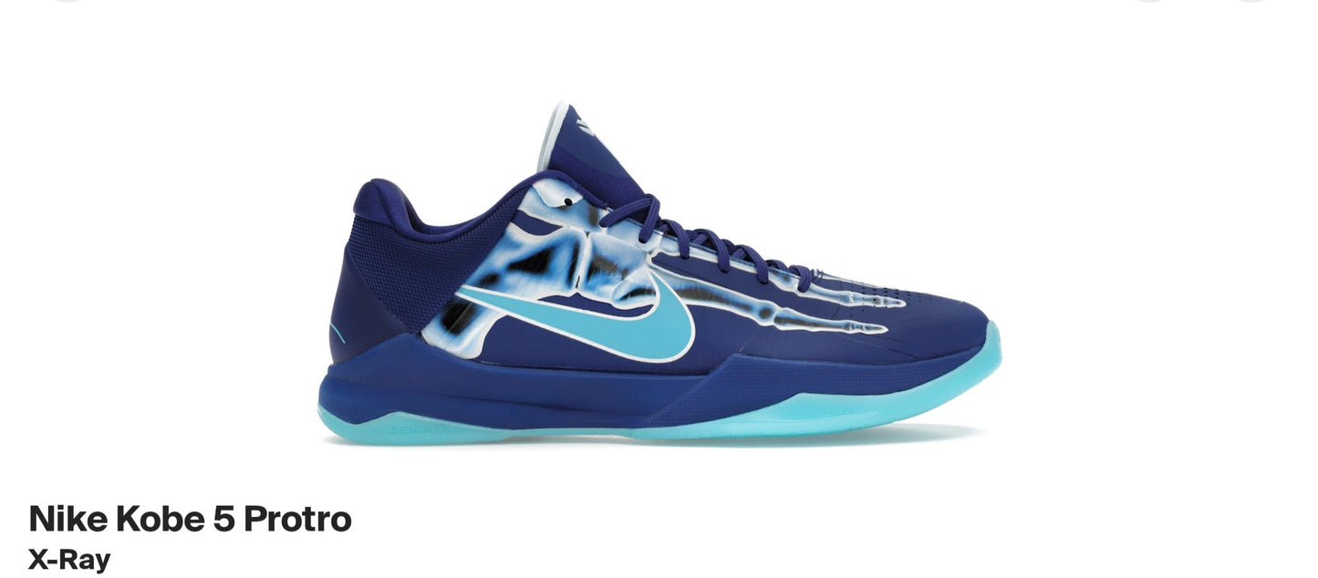 Kobe 5X-Ray sz 10M & 11M DS OG Box (no lid)