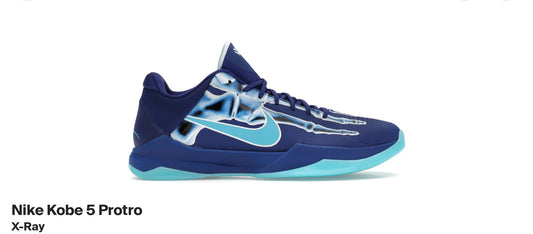 Kobe 5X-Ray sz 10M & 11M DS OG Box (no lid)