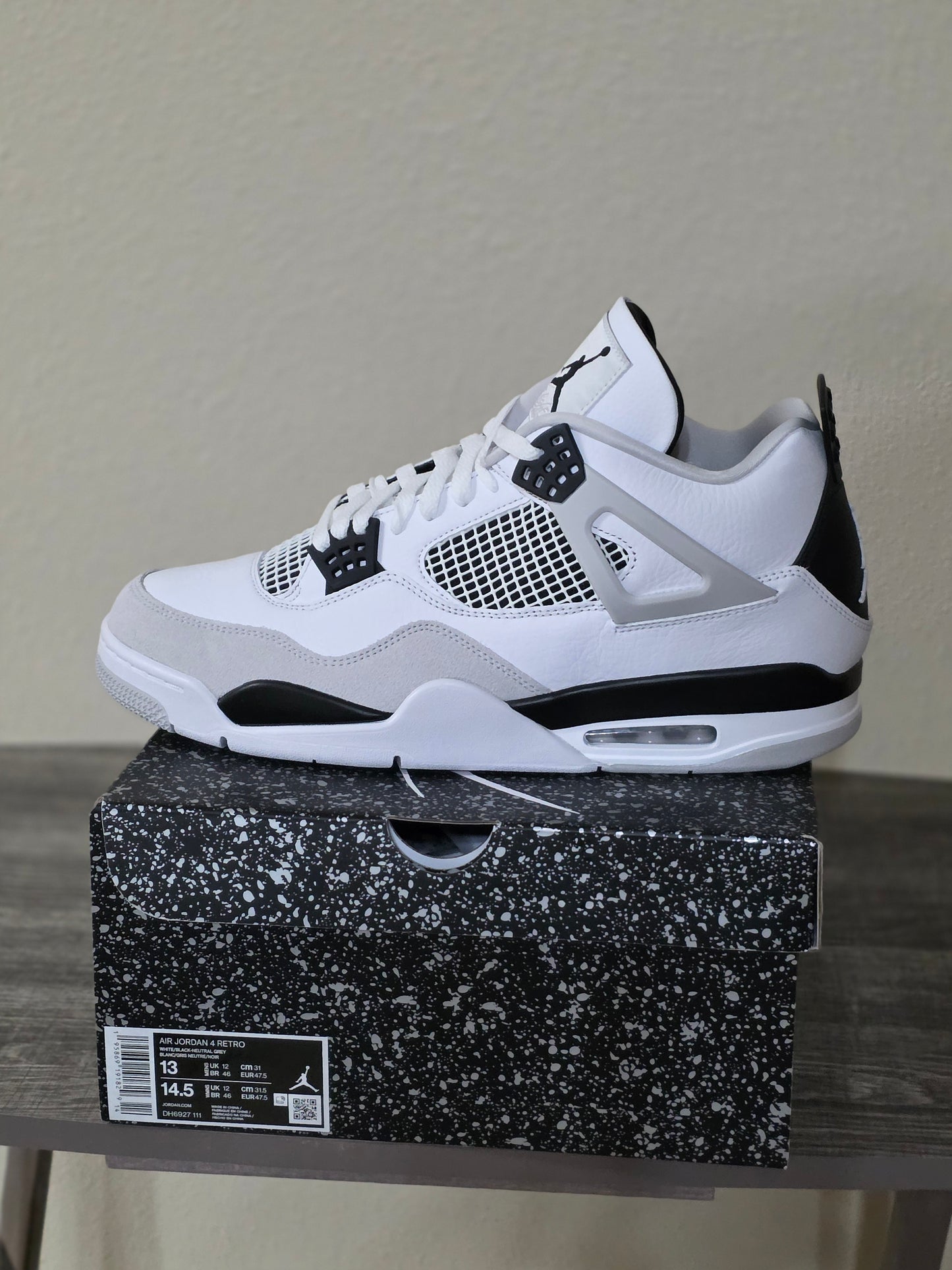 Jordan 4 Military Black SZ 13M DS OG All