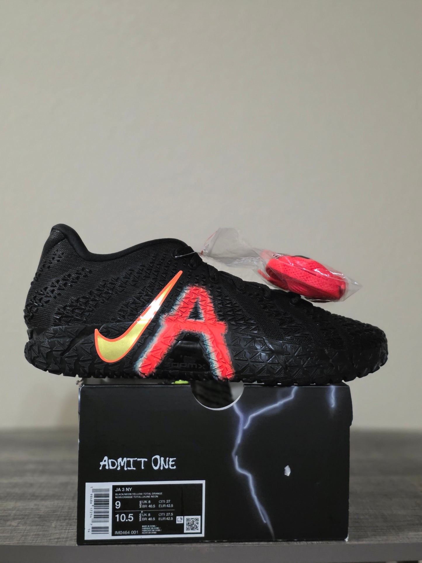 Ja 3 NYvs NY EXTREMELY RARE RELEASE SZ 9M DS 1/2 Box