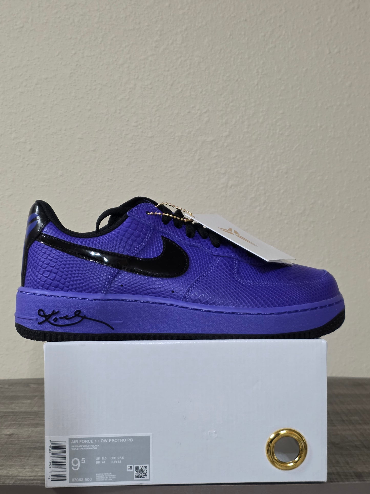 Kobe Air Force 1 Barcelona SZ 9.5M DS